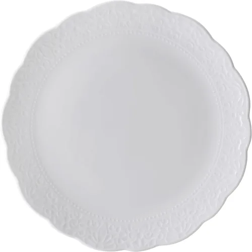 Miniatura 7 de Mikasa Abigail Bone China - Juego de vajilla ligera de 12 piezas resistente a las astillas, servicio para 4, color blanco