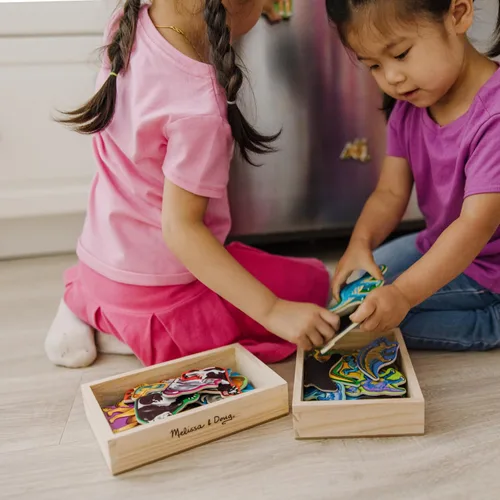 Miniatura 5 de Melissa & Doug Juego de imanes de madera - Animales y dinosaurios con 40 imanes de madera