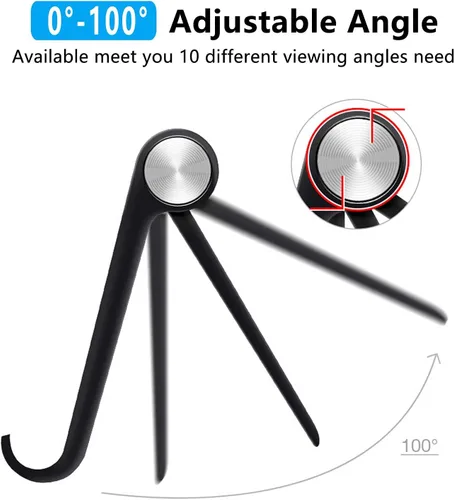 Miniatura 3 de VOVIGGOL Soporte para teléfono celular, soporte para teléfono celular, soporte ajustable para teléfono de escritorio, soporte plegable para teléfono