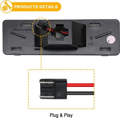 Miniatura 5 de R&F Auto Luz de Marcador Lateral LED Ahumada de Repuesto para Camaro (1982-1992) LT, RS, Sport, Iroc-Z, Z28 Cupé Convertible Faros de Marcador