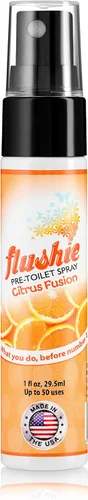 Miniatura 6 de Flushie Pre-Toilet Sprays para artículos de tocador de tamaño de viaje, espray de baño para excremento para inodoro desodorante esencial de viaje