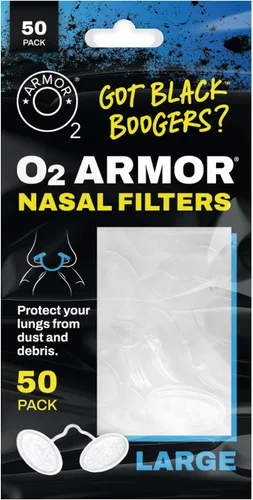 Miniatura 23 de O2 Armor Filtros de nariz para soldadores y alergias - Filtro de nariz para polvo - Filtros nasales para soldadura - Máscara de polvo de nariz
