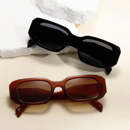 Miniatura 5 de Y2k - Gafas de sol cuadradas para mujer y hombre, diseño de moda, estilo retro, a la moda, con protección UV