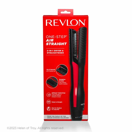 Miniatura 6 de Revlon Recta de aire de un solo paso Secadora 2 en 1 y plancha plana Secadora alisadora