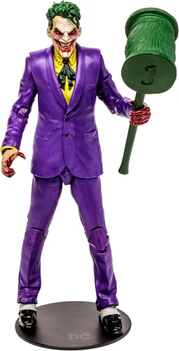 BANDAI - McFarlane - DC Multiverse DC vs. vampiros, el Joker (etiqueta dorada) figura de acción multicolor TM17018