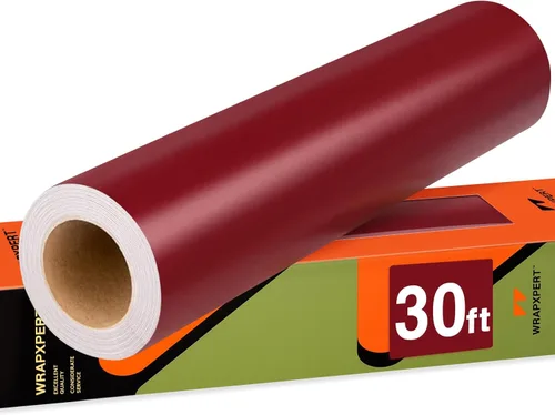 Miniatura 8 de WRAPXPERPT - Vinilo permanente dorado brillante, rollo de vinilo adhesivo permanente brillante de 12 pulgadas x 10 pies con respaldo de PET