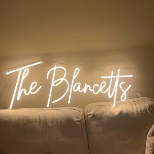 Miniatura 9 de Letrero de neón personalizado para boda, Binager personalizable con nombre de neón, decoración de letrero de luz regulable/RGB, personalizado