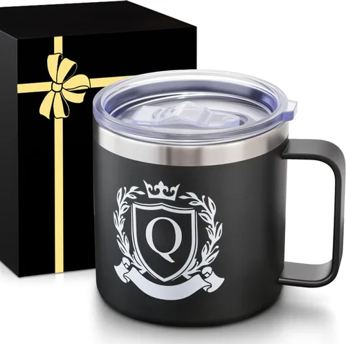 Miniatura 16 de MNZZ Taza de Café Aislada Personalizada de 14 Oz de Acero Inoxidable a Prueba de Fugas Taza de Agua Grande Pesada Taza Cafe Accesorios de Viaje