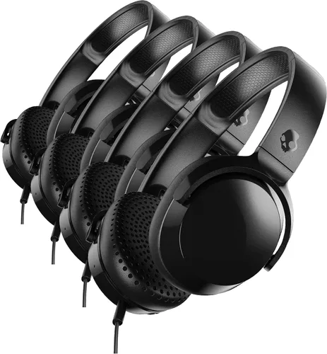 Miniatura 8 de Skullcandy Riff - Auriculares supraaurales con cable, convenientes para viajar con conector AUX de 3.5mm, micrófono incorporado, diseño plegable