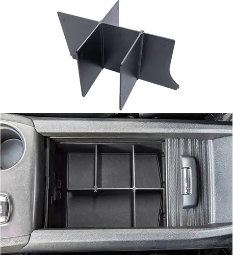 PIMCAR Compatible con Honda Pilot 2016-2022/Honda Ridgeline 2017-2023/Honda Passport 2019-2023. Organizador de consola central con inserto para