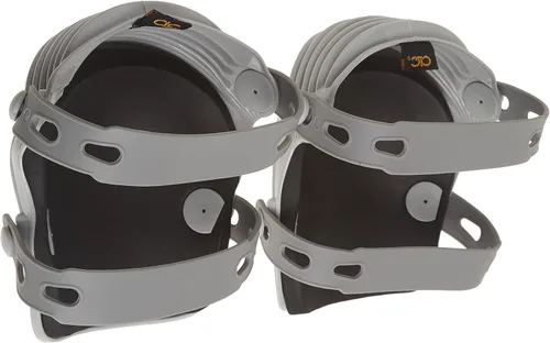 Miniatura 2 de CLC Custom Leathercraft 361 Ultraflex Rodilleras Antideslizantes Non-Skid, Plástico, Gris