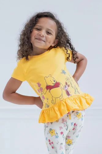 Miniatura 3 de Disney Conjunto de camiseta y leggings Peplum para niñas recién nacidos a niños grandes (0-3 meses - 10-12)