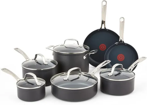 Miniatura 8 de T-fal Ultimate - Juego de utensilios de cocina de anodización dura antiadherente de 12 piezas, apto para horno y asador hasta 600F, juego de cocina