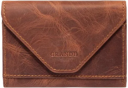 Miniatura 17 de grande Estuches para tarjetas 3639, Naranja, Tarjetero de cuero con cierre magnético, cartera pequeña de acordeón para mujer