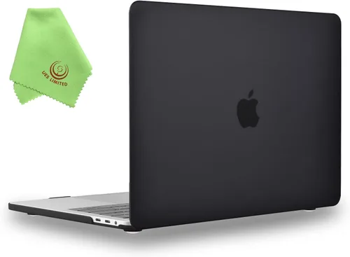 Miniatura 180 de UESWILL Funda de Carcasa Rígida Mate Compatible con MacBook Pro (Retina, 13 pulgadas, principios de 2015/2014/2013/finales de 2012), Modelo Negro