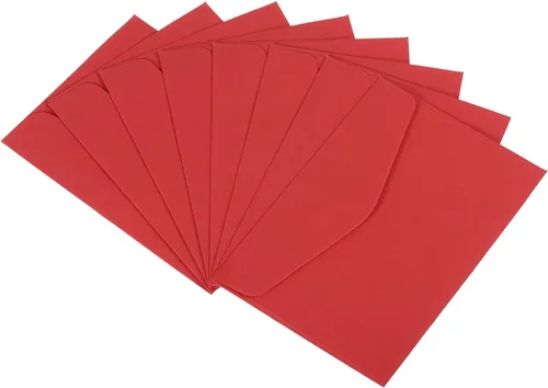 Miniatura 14 de PATIKIL Mini sobres, paquete de 24 mini sobres para tarjetas de regalo, tarjetas de visita para tarjetas de notas pequeñas, felicitación, boda