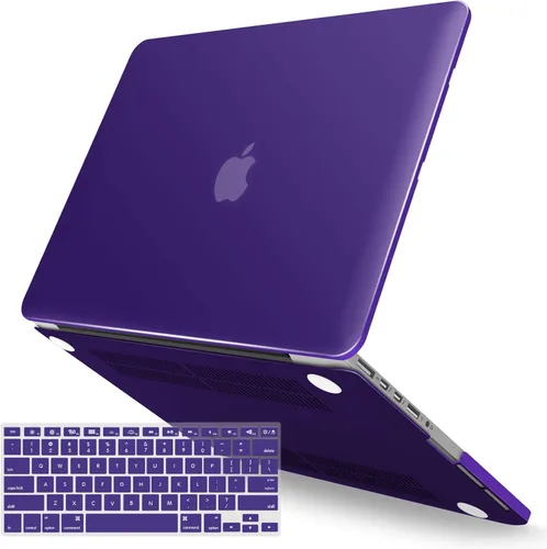 Miniatura 3 de IBENZER - Compatible con Funda para MacBook Pro de 13 Pulgadas 2015 2014 2013 Finales 2012 A1502 A1425, Carcasa Rígida con Cubierta para Teclado