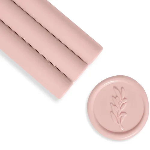 Miniatura 13 de UNIQOOO - Barras de cera verde de abeto navideño para sello de cera con pistola de pegamento - Ideal para invitaciones de boda, sobres de tarjetas