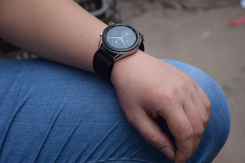 Miniatura 4 de Paquete de 2 bandas elásticas ajustables, muñequeras y tobilleras de 0.866 pulgadas con deslizador de triple deslizamiento para Garmin Vivoactive