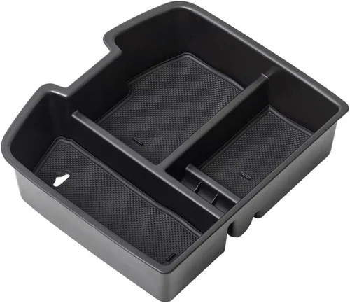 Miniatura 7 de EDBETOS Bandeja organizadora de consola central compatible con GMC Sierra 1500 Chevy Silverado Suburban 2500 Avalanche 07-13 Accesorio 07-14 Sierra