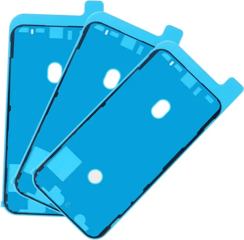 Miniatura 8 de Tiras adhesivas de repuesto para iPhone 11 (6.1 pulgadas), marco de carcasa frontal, impermeables, precortadas (para iPhone 11, negro)