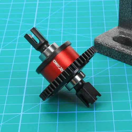 Miniatura 7 de RCAWD Juego de dificultad central con 40CrMo Main Diff Gear 50T Spiral para actualizaciones ARRMA 6S, 1/7 infracción de equipo de bomberos delito