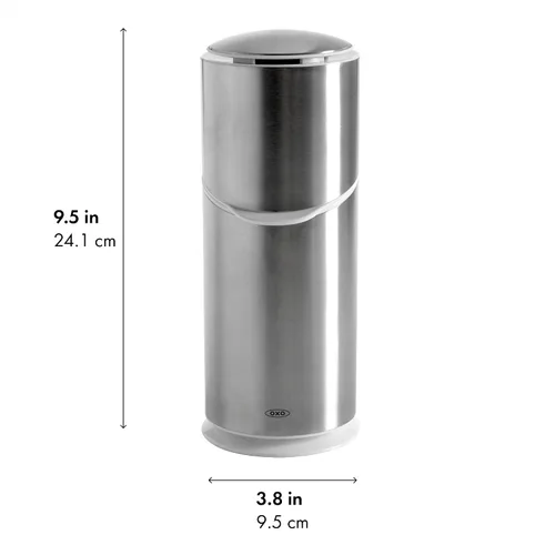 Miniatura 13 de OXO Good Grips - Organizador de cepillos de dientes de acero inoxidable, organizador y almacenamiento de baño, soporte para cepillos de dientes