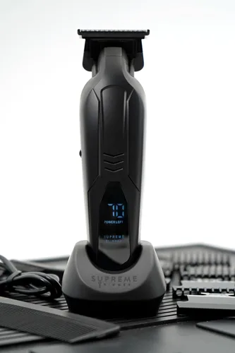 Miniatura 8 de Supreme Trimmer Vader Lite ST3700 - Recortadora de barbero profesional – Hoja en T DLC Ultra Sharp Zero Gap, 7000 RPM inalámbrico detallador, carga
