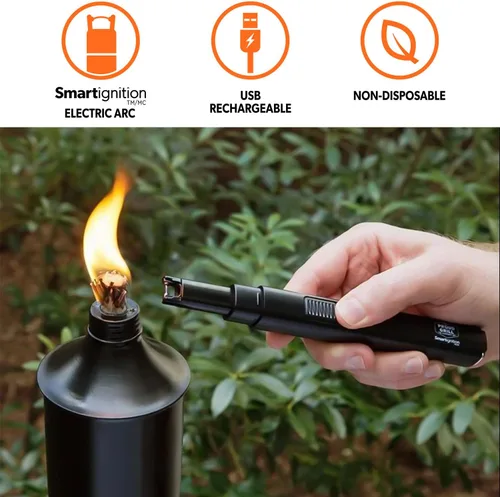 Miniatura 2 de Encendedor eléctrico recargable Smartignition para parrilla Proud Grill - Negro mate. Perfecto como encendedor de velas, parrilla