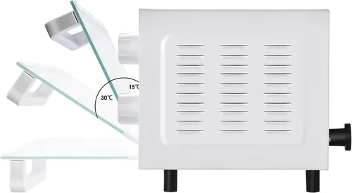 Miniatura 9 de Mainstay - Horno tostador combinado de electrodomésticos de cocina, se adapta a pizza de 9 pulgadas, capacidad de 4 rebanadas, circulación potente