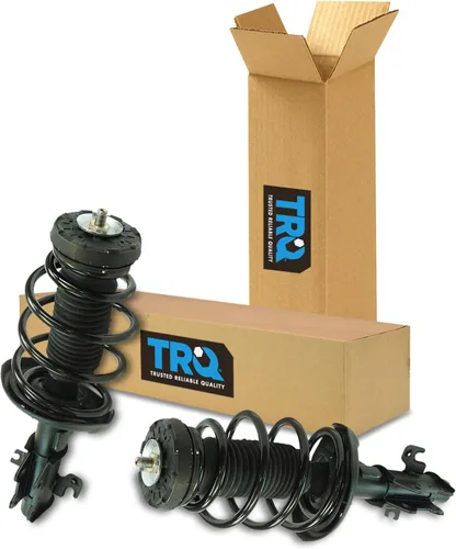 Miniatura 70 de TRQ Conjunto de Amortiguador y Resorte Delantero Cargado con Resorte Helicoidal Pre-ensamblado Compatible con Jeep Cherokee Limited AWD 14-22 Sin