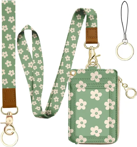 Miniatura 17 de bolimoss Soporte para credencial de sol y luna y cartera con cordón, cordones removibles para maestras, cartera para mujeres con correa