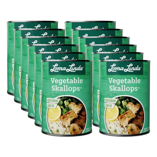 Miniatura 7 de Loma Linda - A base de plantas (Vegetable Skallops® (15 oz.)