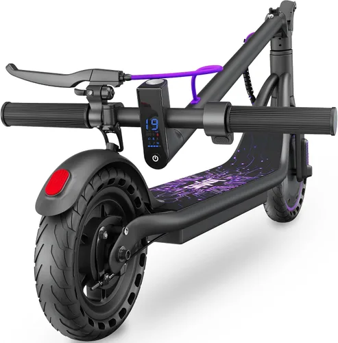 Miniatura 12 de Joyhis Electric Scooter for Adults with Seat, 15-21 Miles Range Scooters, 19Mph Escooter, 8.5"/10" Folding Scooters with APP Control, 350W/500W