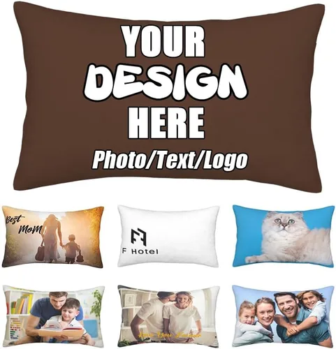 Miniatura 38 de Funda de almohada decorativa personalizada con foto de pareja, funda de cojín decorativo personalizada, fundas de almohada personalizadas