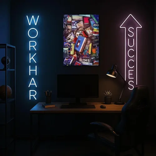 Miniatura 4 de La magia de los casetes y Sony Walkman: una inmersión en los años 80 retro - Impresión artística de pared, pintura para decoración del hogar