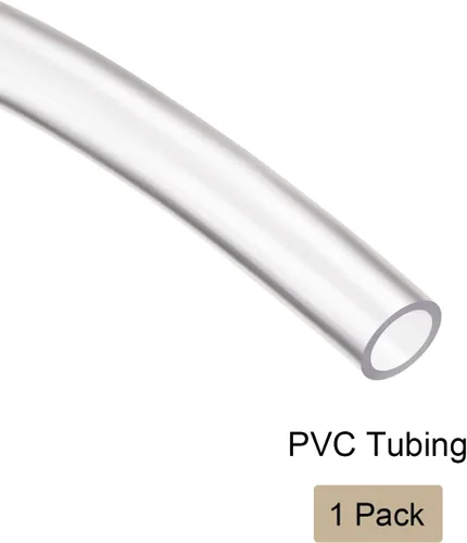 Miniatura 5 de Tubo de plástico flexible de PVC transparente, [para transferencia de agua de bomba, tanque de peces, acuario] - 0.315 in x 0.433 in/3.3 ft
