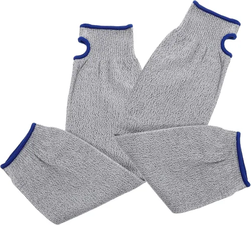 Cut Resistant Arm Sleeves 1 Pair, High Abrasion and Cut Protection Long Forearm Sleeves, Breathable Thickened Anti-cut Arm Protector for Industrial