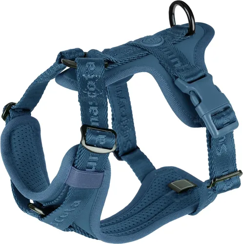 Miniatura 20 de Arnés para perro sin tirones con licra, dispersión de fuerza de tres puntos y acolchado 3D, malla transpirable ajustable para perros pequeños