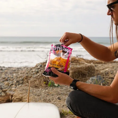 Miniatura 5 de Rusty's Chips - Chips crujientes y saludables para un bocado rápido - Chips sin gluten, sin conservantes, sin OMG, paquete de aperitivos veganos
