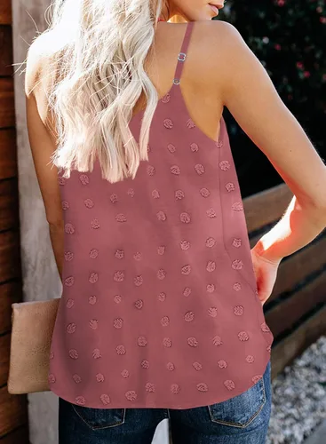 Miniatura 2 de Camisetas de verano para mujer camisetas sin mangas favorecedoras de moda ajuste holgado camisetas para mujer con bonito estampado