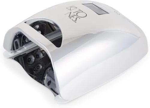 Miniatura 2 de TONES Lámpara UV/LED profesional, inalámbrica y recargable para manicura y pedicura de grado profesional, 4 ajustes de temporizador, lámpara de uñas
