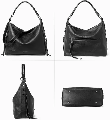 Miniatura 7 de BOSTANTEN Bolso de mano de cuero para mujer, bolsos de hombro