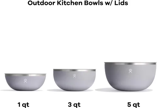 Miniatura 5 de Hydro Flask Outdoor Kitchen Bowl - Stainless Steel Dinnerware Reusable Camping Gear Mess Kit - Dishwasher Safe, BPA-Free, Non-Toxic