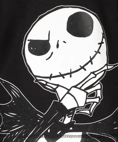 Miniatura 5 de Disney Nightmare Before Christmas Jack Skellington Oogie Boogie Sally - Sudadera con capucha de forro polar con cremallera de un cuarto de niño a