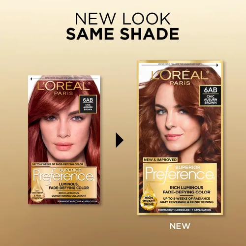 Miniatura 43 de L'Oreal Paris Superior Preference - Tinte permanente luminoso que desafía la decoloración, tinte para el cabello hasta 9 semanas de resplandor, 09