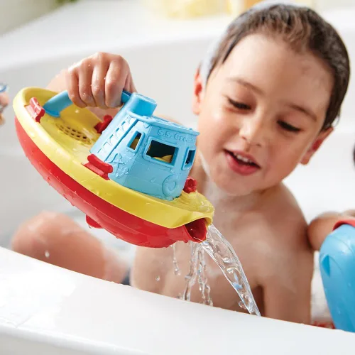 Miniatura 2 de Green Toys, Remolcador, azul