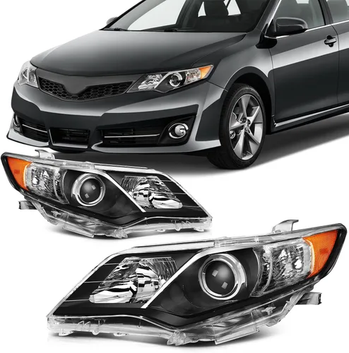 Miniatura 49 de Ensamble de faros SCITOO Compatible con 2010-2014 para Subaru Legacy 2010-2014 para Subaru Outback Faros con lente transparente y carcasa cromada