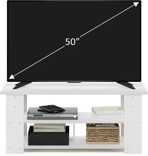 Miniatura 28 de Furinno 11191BK THE Centro de Entretenimiento Soporte para TV, Negro