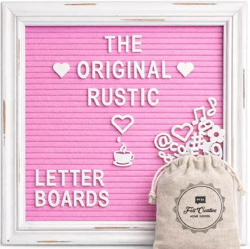 Miniatura 10 de Felt Creative Home Goods - Juego de letras extra cursivas Juego de letras del alfabeto, números, puntuación de más de 375 piezas extra atrevidas